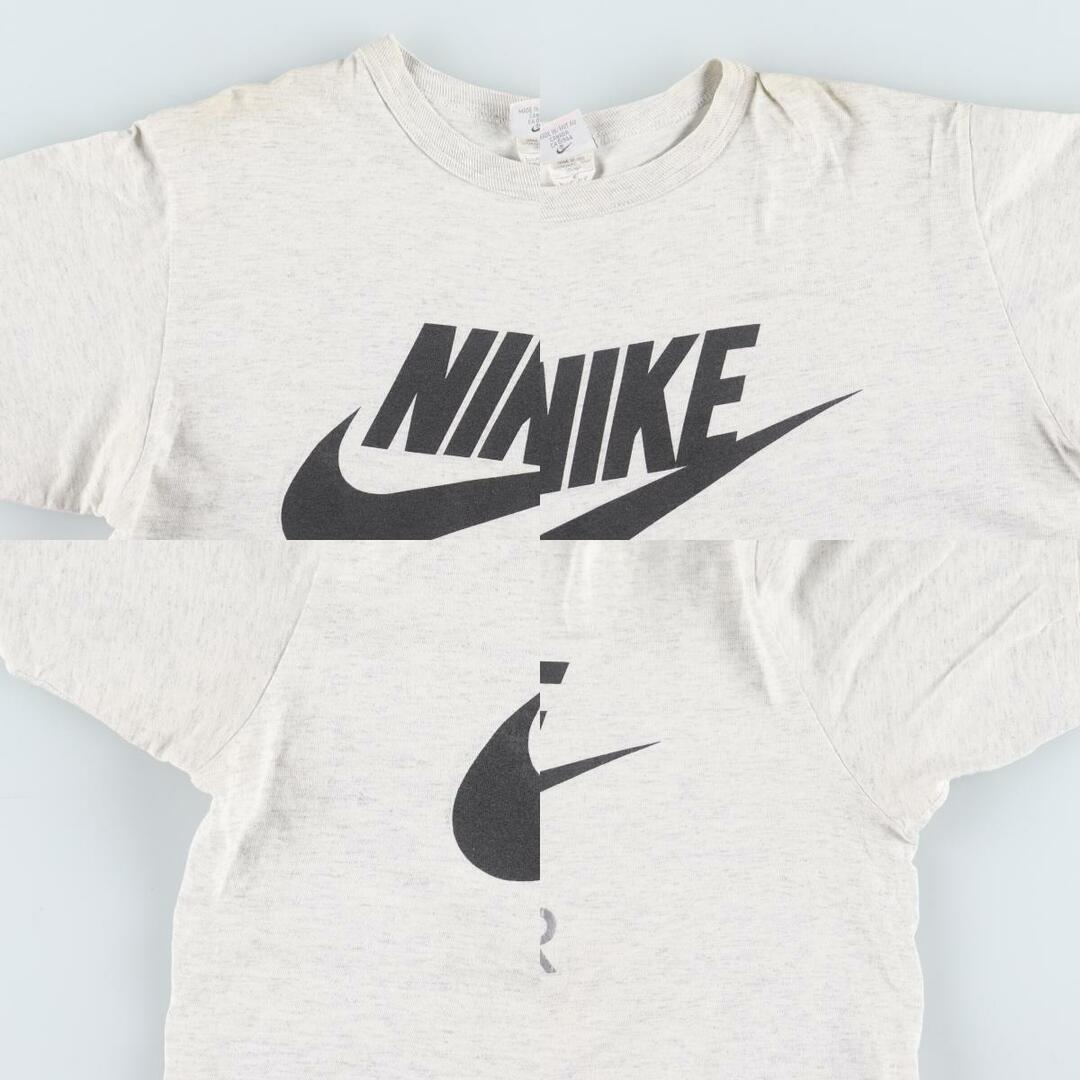 NIKE(ナイキ)の古着 90年代 ナイキ NIKE 銀タグ AIR ロゴプリントTシャツ カナダ製 メンズM ヴィンテージ /eaa428553 メンズのトップス(Tシャツ/カットソー(半袖/袖なし))の商品写真
