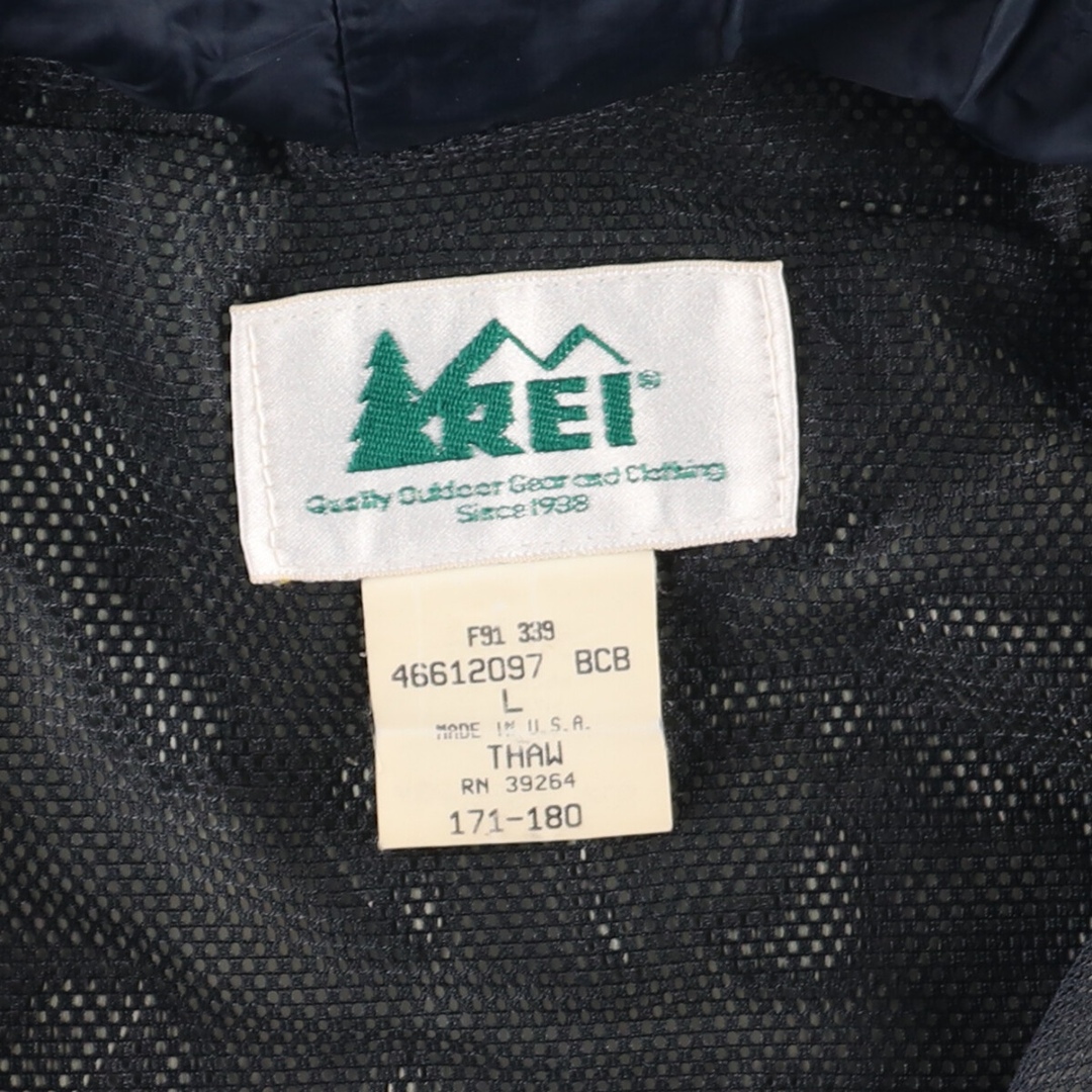 古着 80年代 アールイーアイ REI GORE-TEX ゴアテックス アノラックパーカー USA製 メンズL ヴィンテージ /eaa428225 メンズのジャケット/アウター(マウンテンパーカー)の商品写真