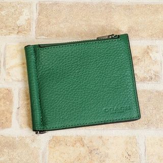 コーチ(COACH) 折り財布(メンズ)（グリーン・カーキ/緑色系）の通販 27