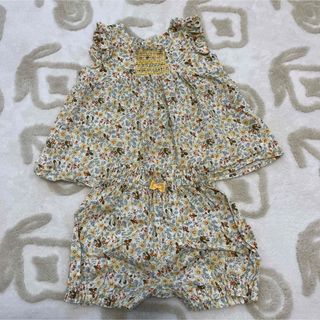 エスティークローゼット(s.t.closet)のlittle s.t. by s.t.closet リバティ風　セットアップ(Tシャツ/カットソー)