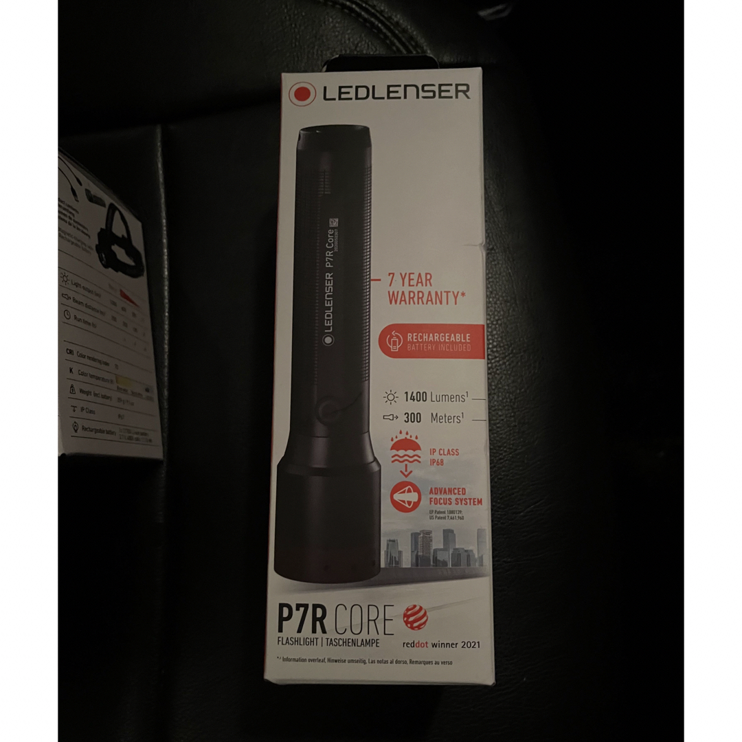 LEDLENSER(レッドレンザー)のレッドレンザーP7R Core LEDフラッシュライト スポーツ/アウトドアのアウトドア(ライト/ランタン)の商品写真