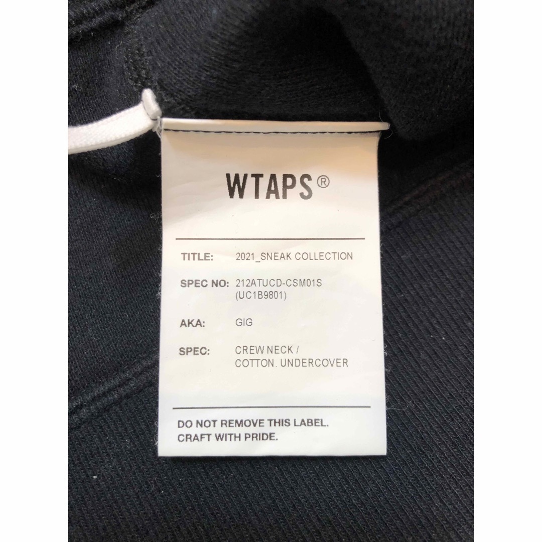 W)taps(ダブルタップス)のWTAPS x UNDERCOVER GIG/CREW NECK SWEAT メンズのトップス(スウェット)の商品写真