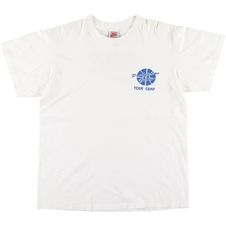 ナイキ(NIKE)の古着 90年代 ナイキ NIKE 銀タグ バックロゴ プリントTシャツ USA製 メンズL ヴィンテージ  /eaa428547(Tシャツ/カットソー(半袖/袖なし))