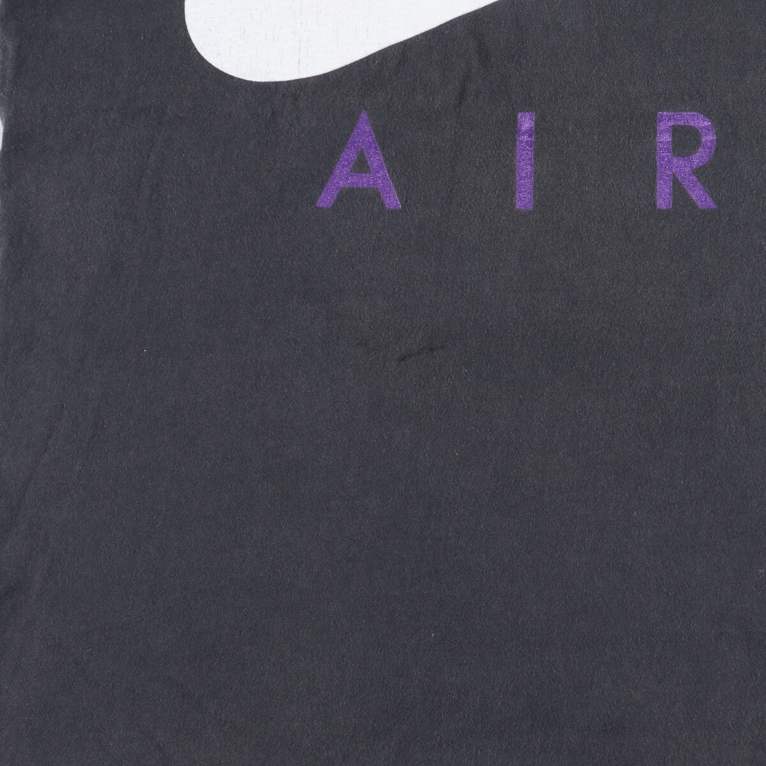 NIKE(ナイキ)の古着 90年代 ナイキ NIKE 銀タグ AIR ロゴプリントTシャツ USA製 メンズL ヴィンテージ /eaa428548 メンズのトップス(Tシャツ/カットソー(半袖/袖なし))の商品写真