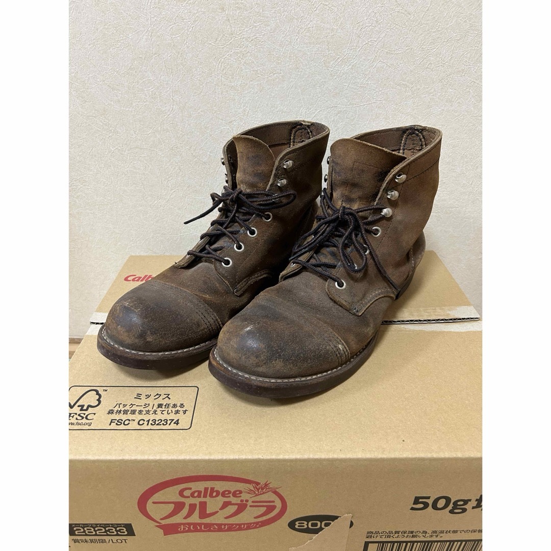 REDWING(レッドウィング)のレッドウィング　REDWING アイアンレンジ　8113 サイズ:8D メンズの靴/シューズ(ブーツ)の商品写真