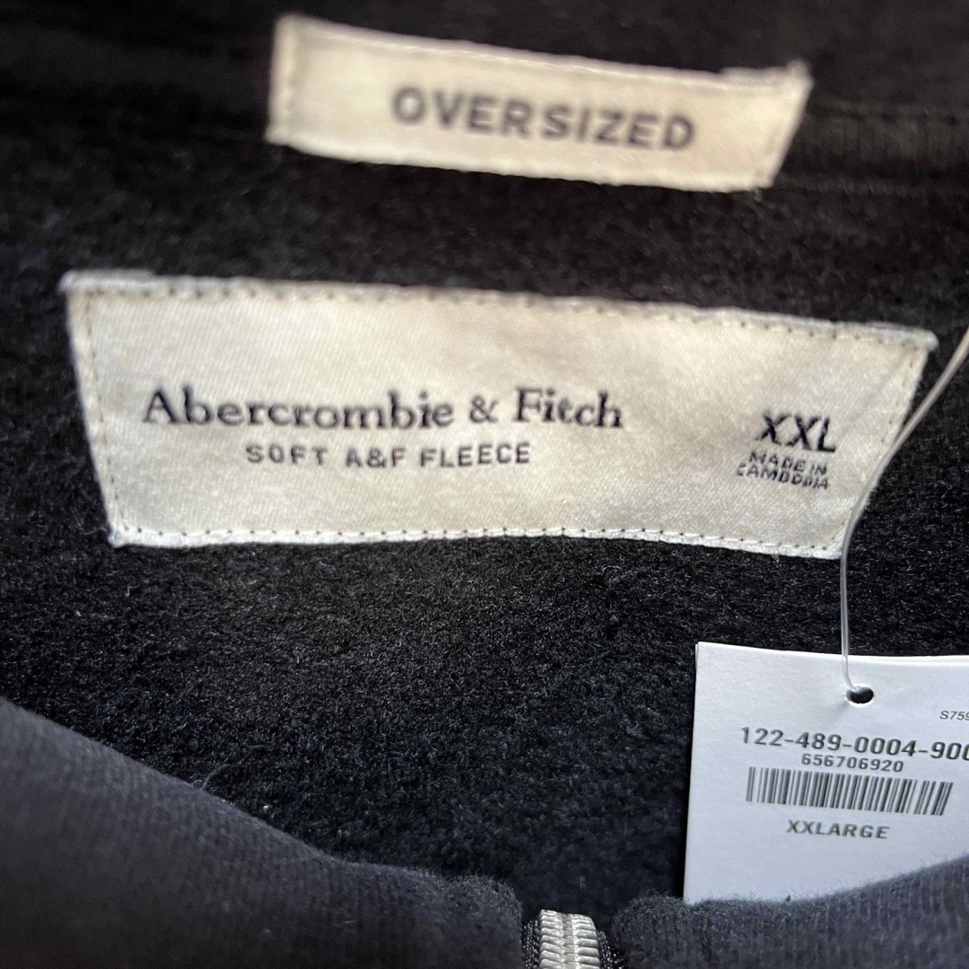 Abercrombie&Fitch(アバクロンビーアンドフィッチ)の新品未使用❗️アバクロ　オーバーサイズジャケット　スウェット❗️ メンズのトップス(スウェット)の商品写真