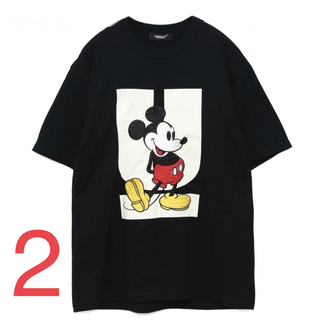 アンダーカバー(UNDERCOVER)のUNDERCOVER × Disney ミッキーマウス Tシャツ M (2)(Tシャツ/カットソー(半袖/袖なし))