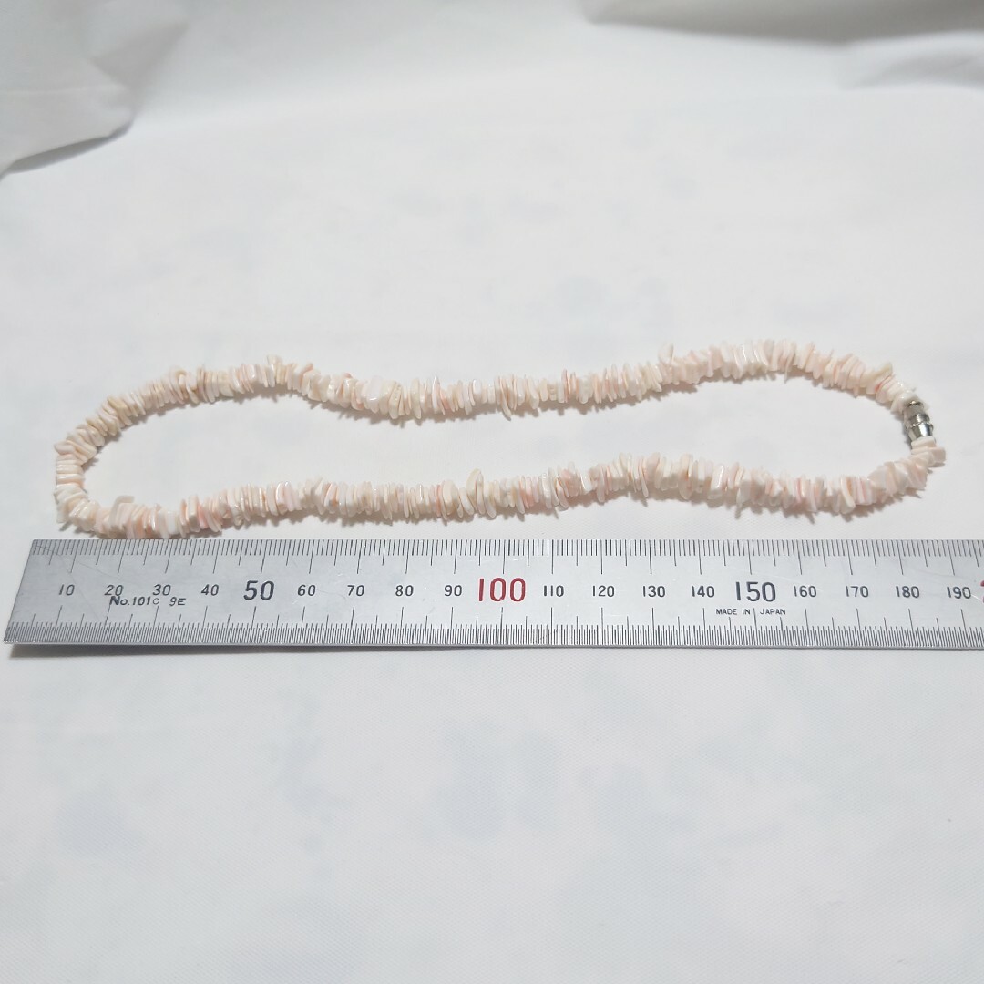 《新品未使用》高知県産 土佐名産 天然本珊瑚 ヴィンテージネックレス レディースのアクセサリー(ネックレス)の商品写真