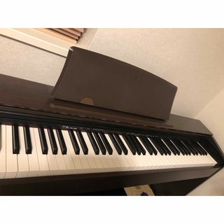 カシオ(CASIO)のCASIO 電子ピアノ　px770  ブラウン(電子ピアノ)