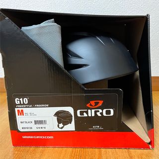 ジロ(GIRO)のGIRO G10 M マットブラック スノーヘルメット(ウエア/装備)