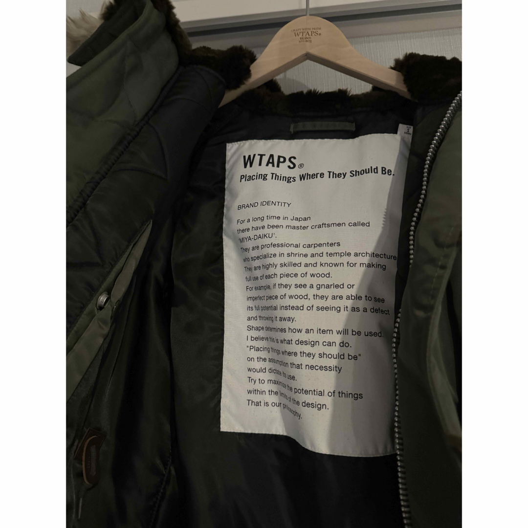 W)taps(ダブルタップス)のwtaps 16aw N3B Sサイズ メンズのジャケット/アウター(ミリタリージャケット)の商品写真