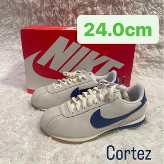 ナイキ(NIKE)のナイキ ウィメンズ コルテッツ デパートメント ロイヤルブルー 24cm(スニーカー)