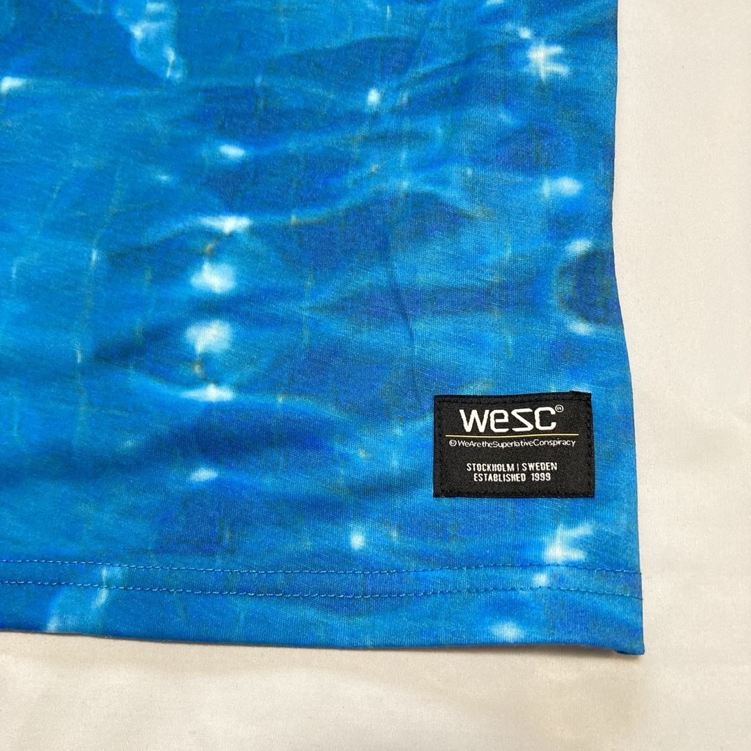 WeSC(ウィーエスシー)の新品ウィーエスシーWeSCメンズ半袖TシャツLサイズストリートカジュアル送料無料 メンズのトップス(Tシャツ/カットソー(半袖/袖なし))の商品写真