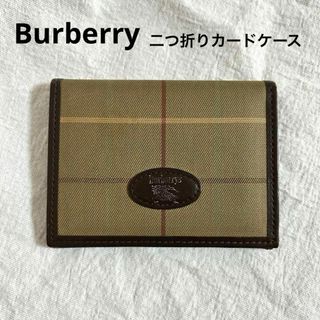 BURBERRY - 【状態良好】バーバリー　ノバチェック　カードケース　パスケース