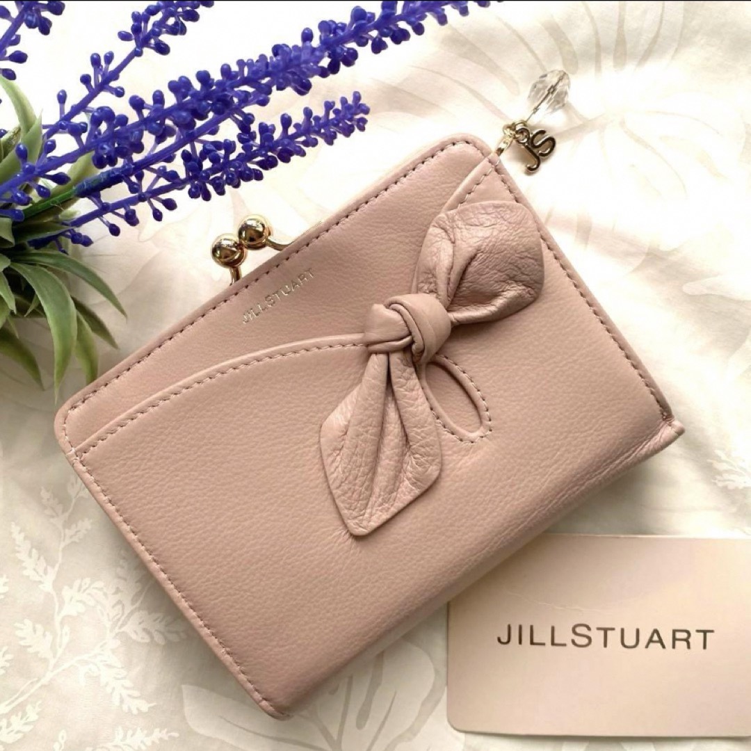 JILLSTUART(ジルスチュアート)の【新品】ジルスチュアート アンティーク がま口財布  二つ折り財布 ピンク レディースのファッション小物(財布)の商品写真