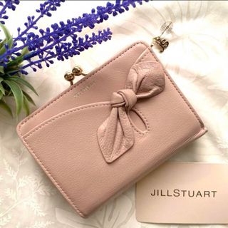 JILLSTUART - 【新品タグ付き】ジルスチュアート がま口リボン折り財布