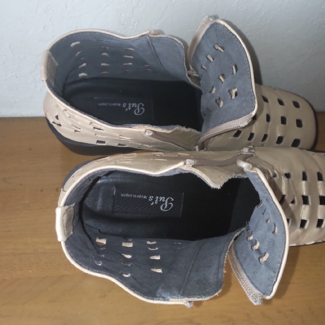Put's 厚底サマーブーツ 23cm 日本製 レディースの靴/シューズ(ブーツ)の商品写真
