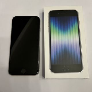 アイフォーン(iPhone)のiPhoneSE 第3世代 128GB スターライト　ジャンク品(スマートフォン本体)