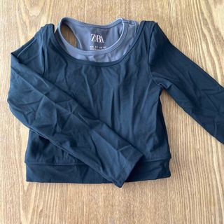 ザラキッズ(ZARA KIDS)のZARA バレエ　ウェア　トップス　長袖　120(ダンス/バレエ)