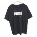 XL★古着 プーマ puma 半袖 ブランド Tシャツ メンズ ビックロゴ 大…