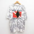 XL★古着 Crazy Shirts 半袖 ビンテージ Tシャツ メンズ 90…