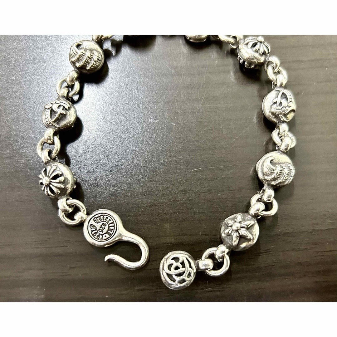 Chrome Hearts(クロムハーツ)のクロムハーツ　クロスボール ブレスレット #2 メンズのアクセサリー(ブレスレット)の商品写真