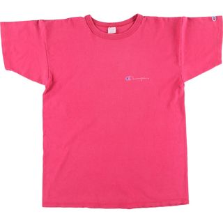 チャンピオン(Champion)の古着 80年代 チャンピオン Champion トリコタグ ワンポイントロゴTシャツ USA製 メンズXL ヴィンテージ /eaa428566(Tシャツ/カットソー(半袖/袖なし))