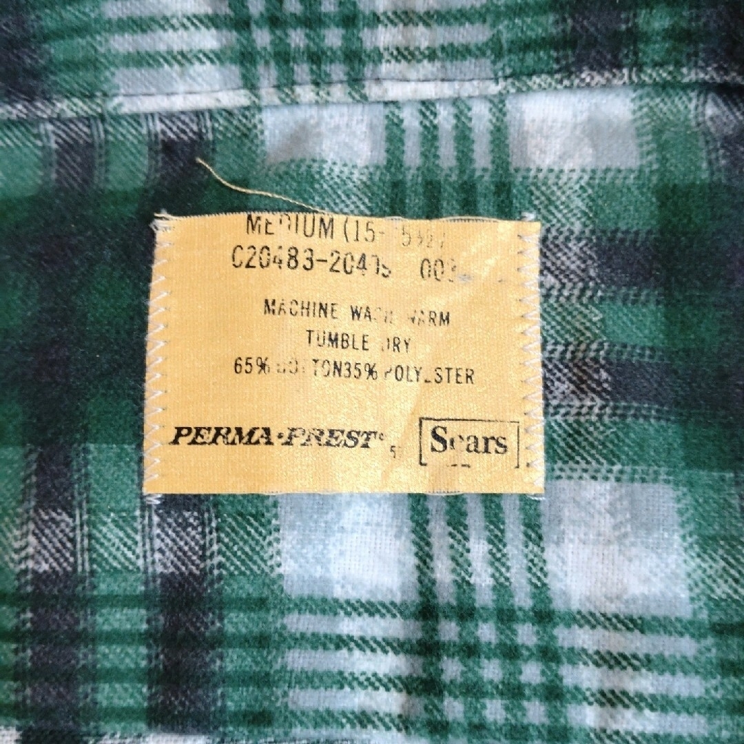 PENDLETON(ペンドルトン)の【70'S Vintage・Sears】PRINT FLANNEL SHIRT メンズのトップス(シャツ)の商品写真