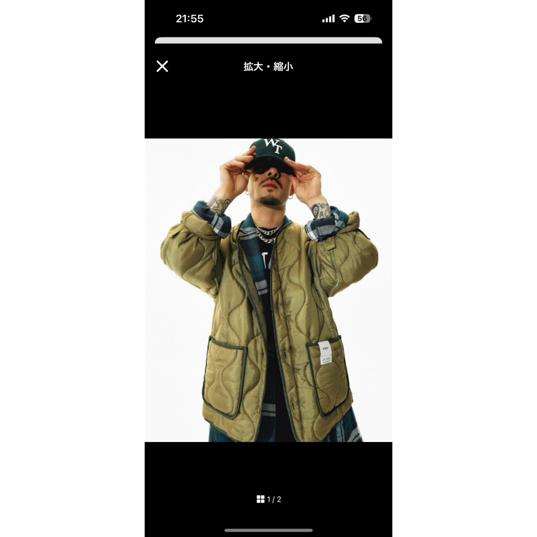 24SS WTAPS WLJ JACKET NYLON RIPSTOP VV 24SS WTAPS WLJ JACKET NYLON RIPSTOP VV