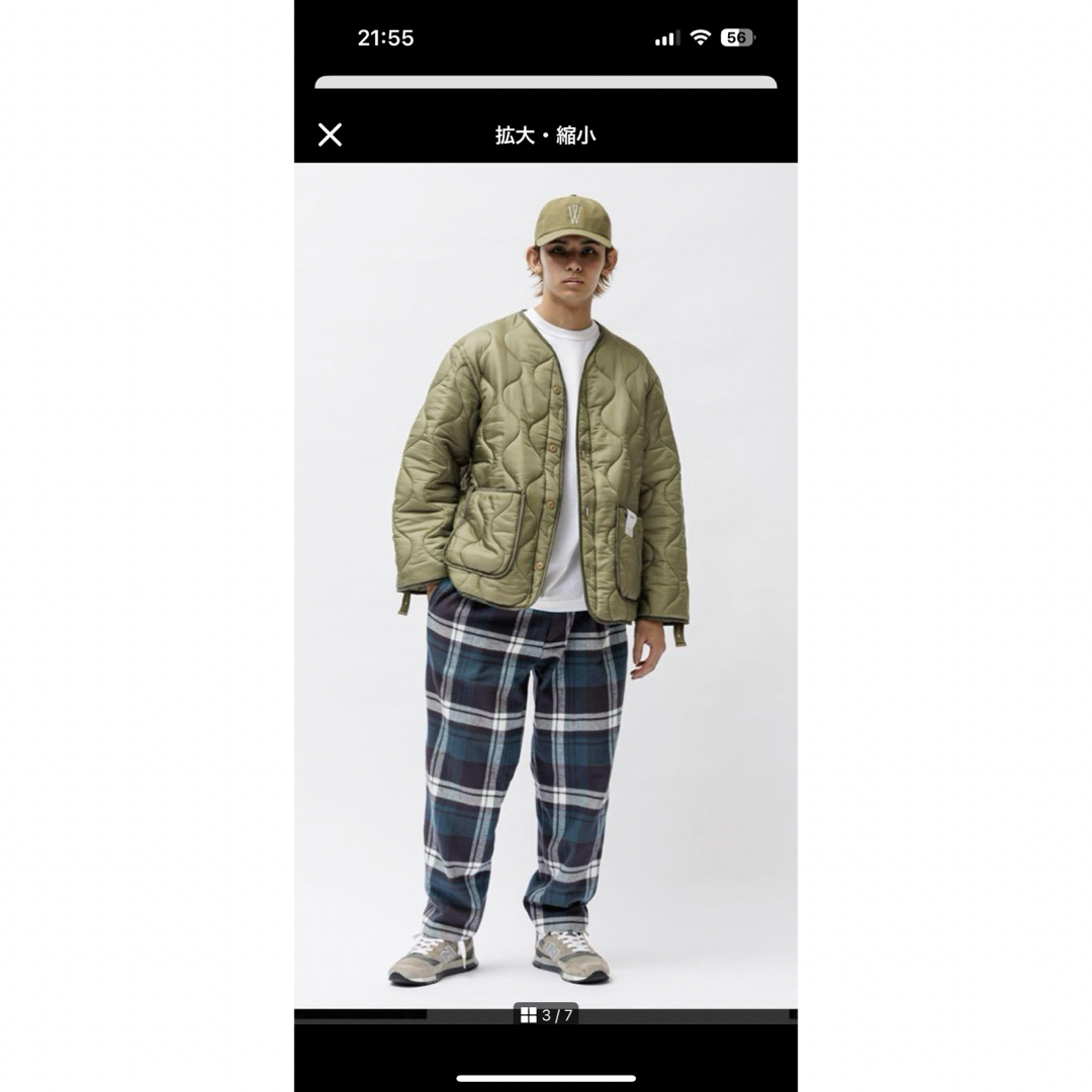 24SS WTAPS WLJ JACKET NYLON RIPSTOP VV