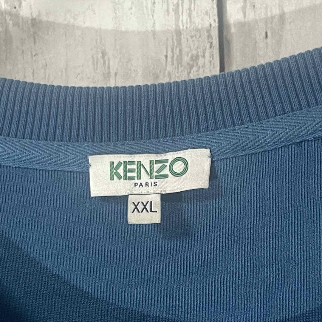 KENZO(ケンゾー)の【入手困難】KENZO ケンゾー タイガー刺繍 希少カラー スウェット 美品 メンズのトップス(スウェット)の商品写真