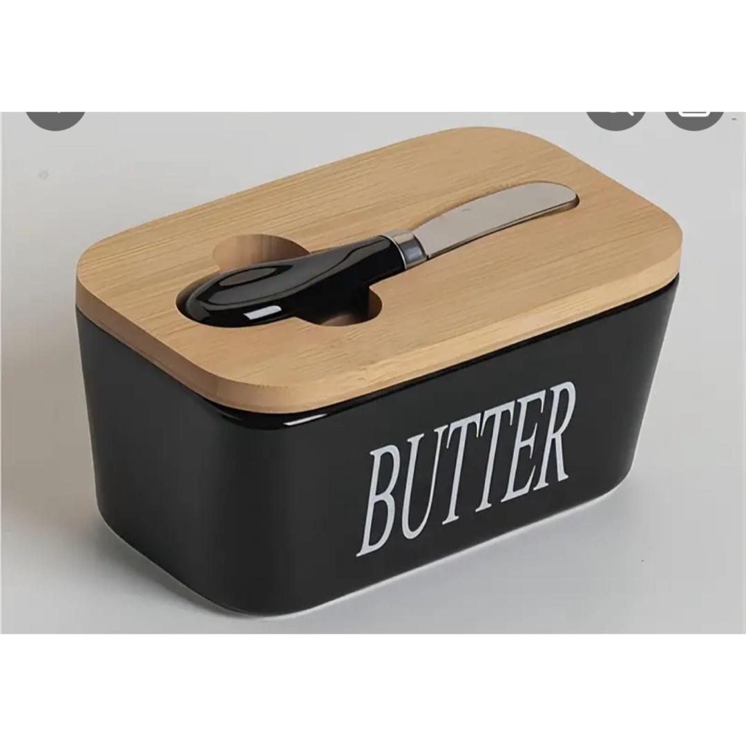 バターケース インテリア/住まい/日用品のキッチン/食器(収納/キッチン雑貨)の商品写真