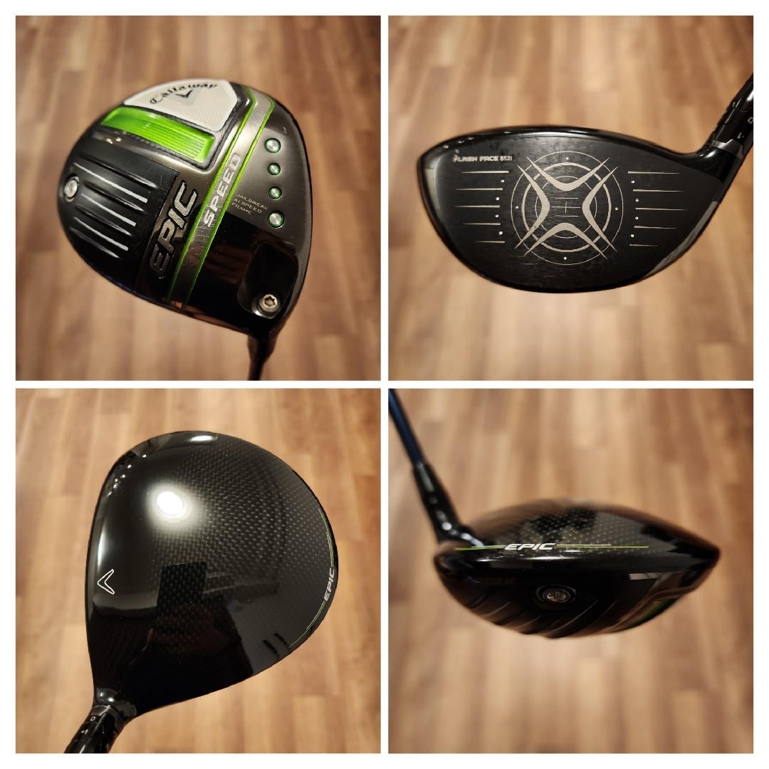 Callaway(キャロウェイ)のキャロウェイ エピックスピード ドライバー&5W 2本セット ベンタスブルー スポーツ/アウトドアのゴルフ(クラブ)の商品写真