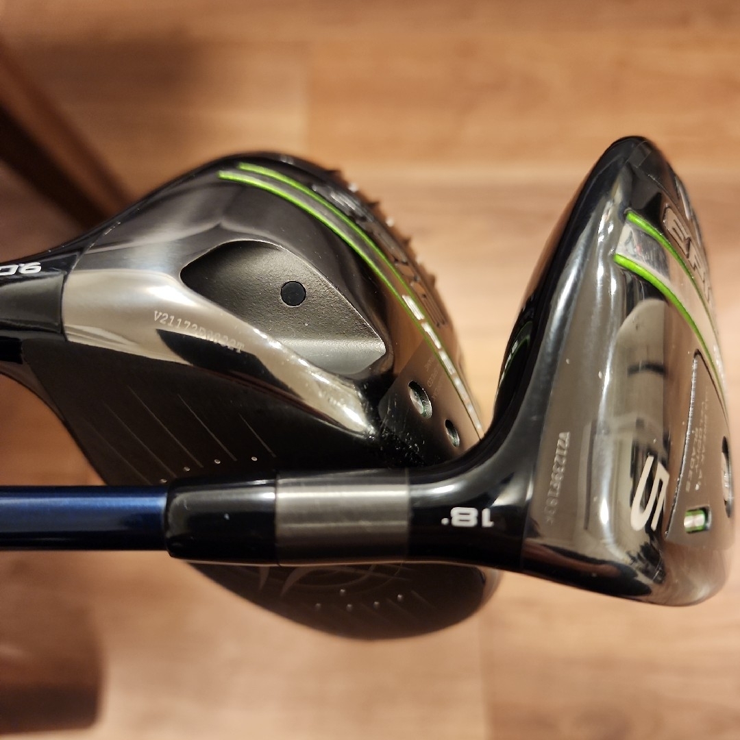 Callaway(キャロウェイ)のキャロウェイ エピックスピード ドライバー&5W 2本セット ベンタスブルー スポーツ/アウトドアのゴルフ(クラブ)の商品写真