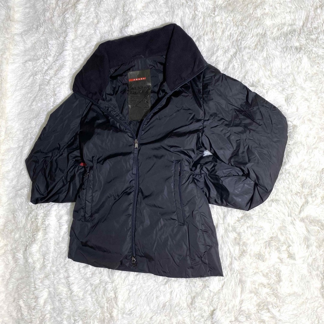 PRADA - 希少 90s prada sport 中綿ジャケット ブラック 46 PRADA - 希少 90s prada sport 中綿ジャケット ブラック 46