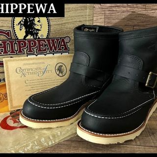 CHIPPEWA - 黒タグ 新品 デッド チペワ 97879 エンジニア ブーツ 黒 26.5 ②