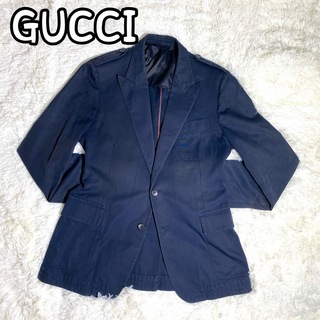 グッチ(Gucci)のGUCCI グッチ　トムフォード期　テーラードジャケット　エポレット付き　50R(テーラードジャケット)