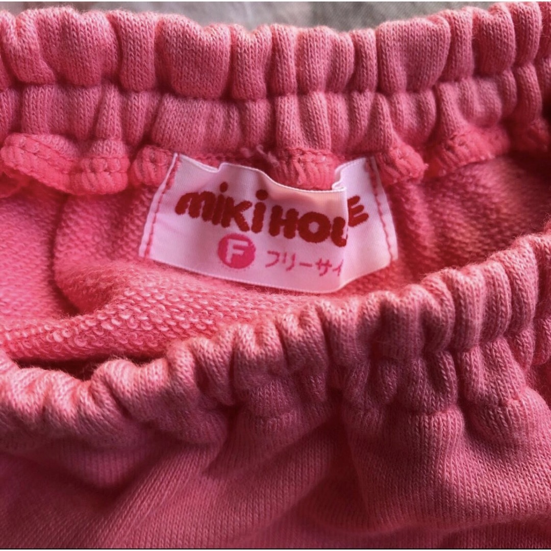 mikihouse(ミキハウス)のウサギ女児ショーツ　ミキハウス ベビー服  ブルマパンツ　Fサイズ　 キッズ/ベビー/マタニティのベビー服(~85cm)(パンツ)の商品写真