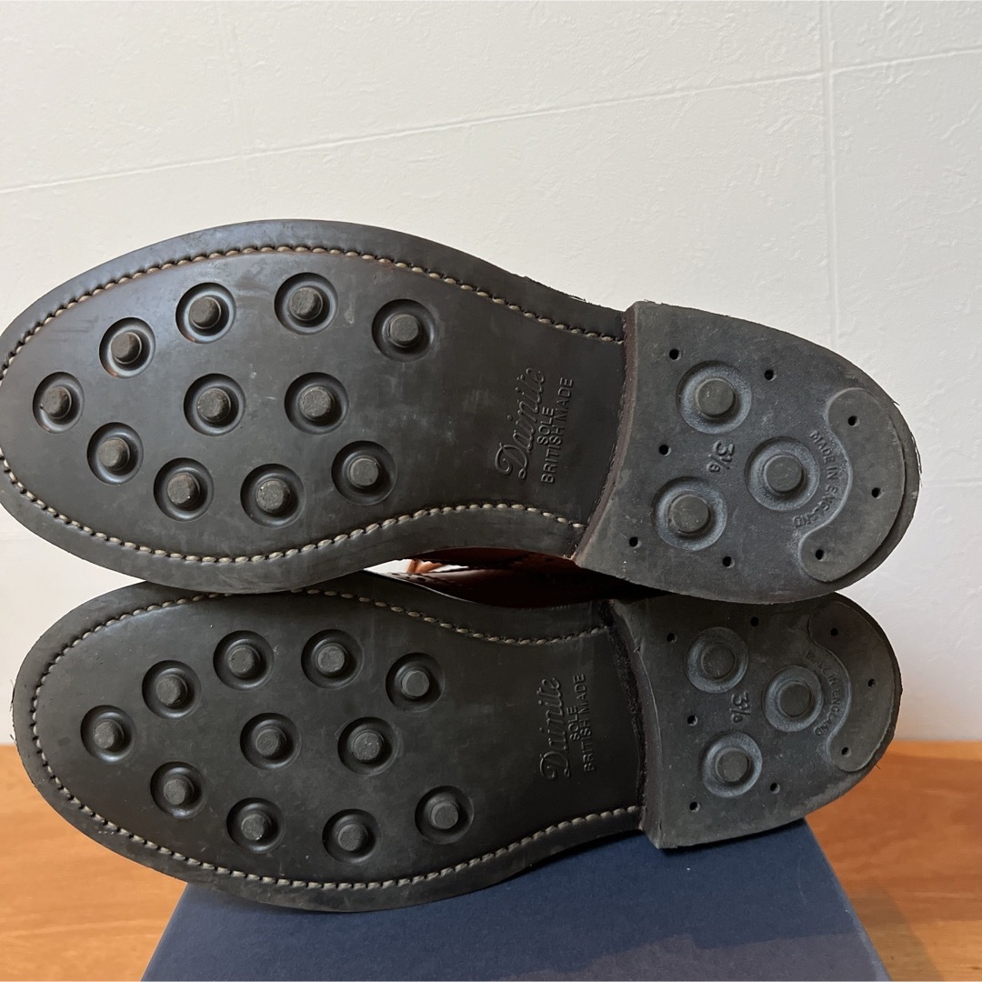 Trickers(トリッカーズ)のトリッカーズ　Tricker's ウィングチップ マロン　 22.5cm 未使用 レディースの靴/シューズ(ブーツ)の商品写真