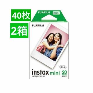 チェキ インスタントカメラ フィルム instax mini 40枚(フィルムカメラ)