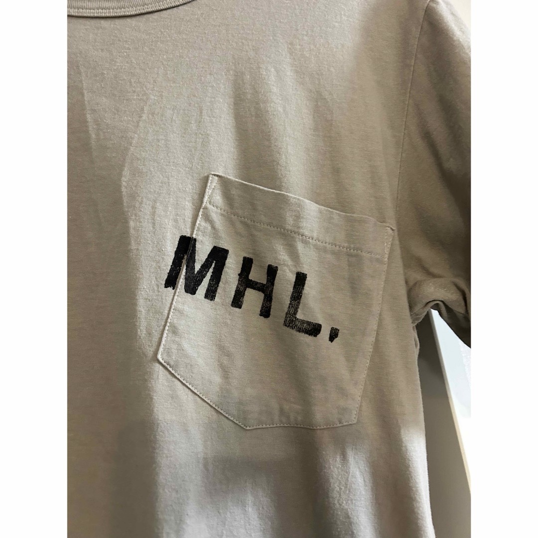 MARGARET HOWELL(マーガレットハウエル)のMHL ロゴTシャツ メンズのトップス(Tシャツ/カットソー(半袖/袖なし))の商品写真