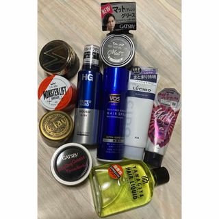 新品含む　メンズヘアスタイリング剤　10種類セット