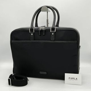 フルラ(Furla)の✨️極美品✨️FURLA ビジネスバッグ 2way ショルダーバッグ ブラック(ビジネスバッグ)