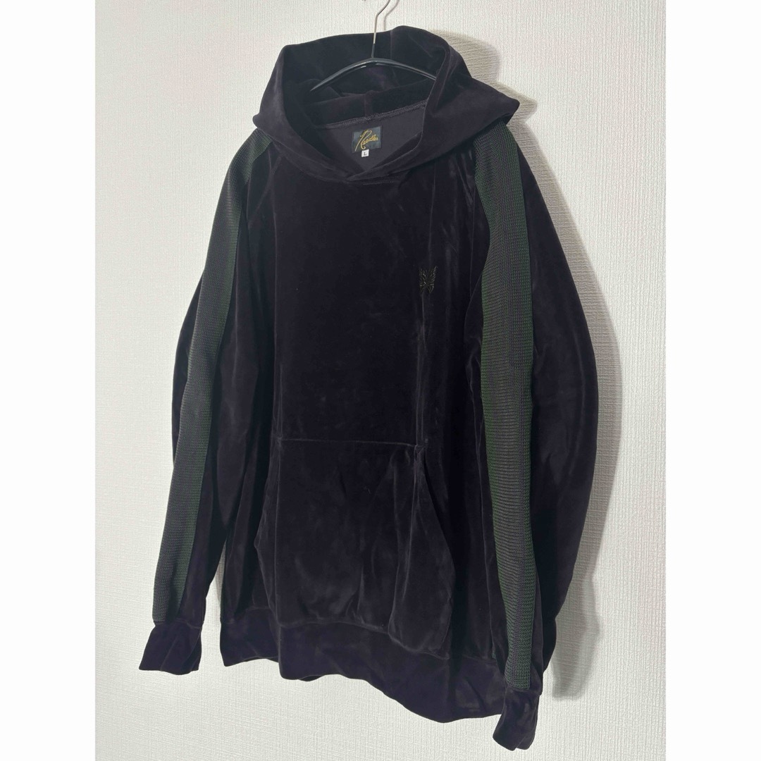 Needles(ニードルス)のNeedles TRACK HOODY ベロア パーカー メンズのトップス(パーカー)の商品写真