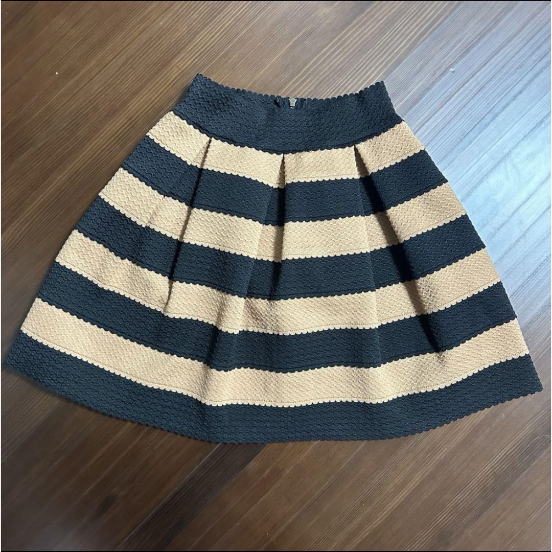 Honey Bunch(ハニーバンチ)のハニーバンチ　ボーダースカート レディースのスカート(ミニスカート)の商品写真