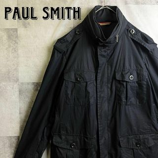 Paul Smith - 美品 ポールスミス M65 ミリタリージャケット コットン ブラック M