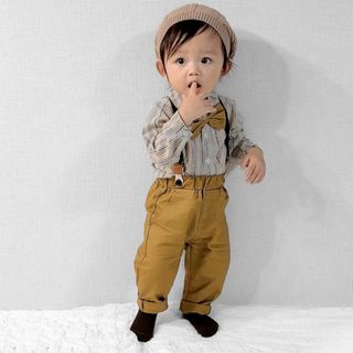 男の子 フォーマル服 80cm キッズ 入園式 入学式 スーツ 長袖 パンツ(セレモニードレス/スーツ)