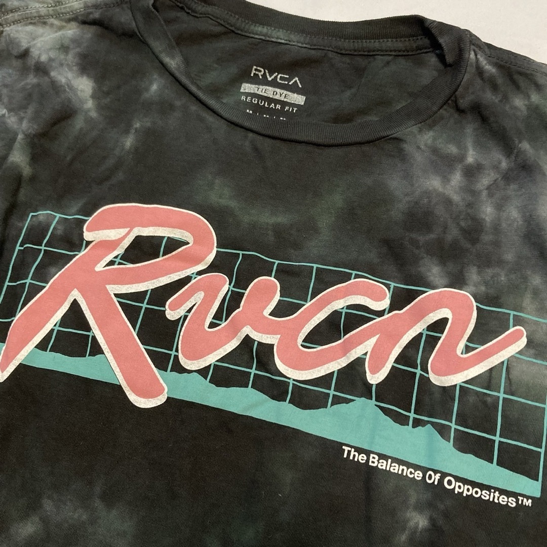 RVCA(ルーカ)の新品ルーカRVCAタイダイカラーのゆったりTシャツMサイズ送料無料 レディースのトップス(Tシャツ(半袖/袖なし))の商品写真