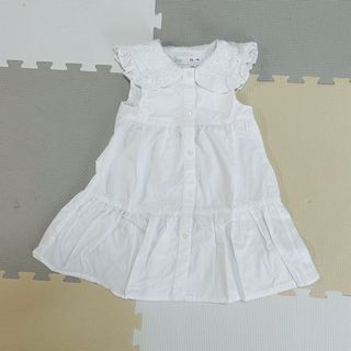 ザラキッズ(ZARA KIDS)のZARA 襟付きレースワンピース(ワンピース)