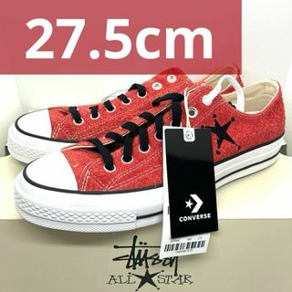 STUSSY - Stussy × Converse CT70 Red コンバース 27.5cm